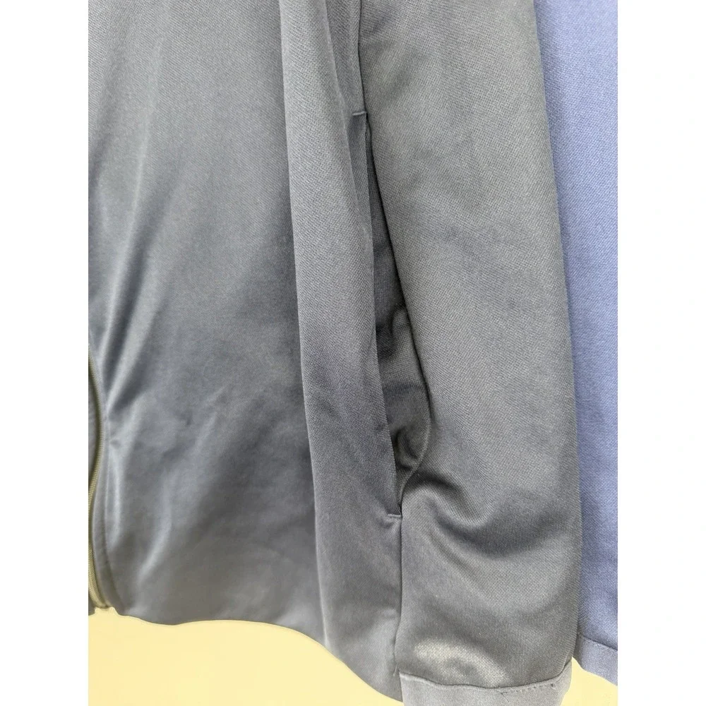 Nike Dri Fit jacket M full zip long sleeve high collar polyester